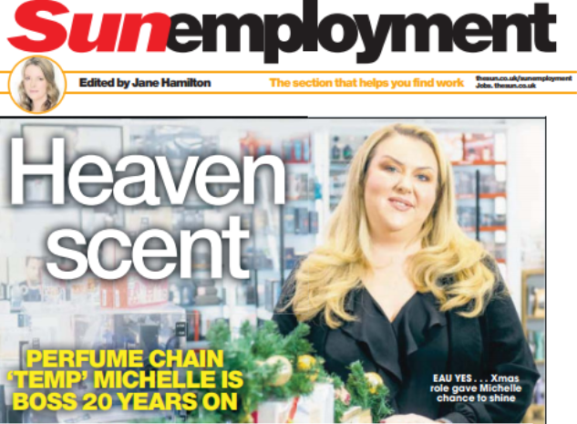 TALENT⭐, PASSION❤️ &amp; SPARK💥... Michelle you have it in abundance! Check out Michelle's TPS feature in the #Sunemployment on The Nose: tinyurl.com/y34nrcmd! It's always great to see TPS in the press, especially when it's to share such a great story. #SoProud #GrowOurOwn