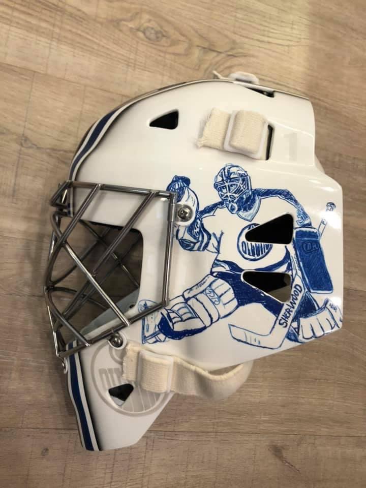 Chilhood heroes #KariTakko <a href="/PorinAssat/">Porin Ässät</a> <a href="/grantfuhr/">Grant Fuhr</a> <a href="/EdmontonOilers/">Edmonton Oilers</a> #newmask