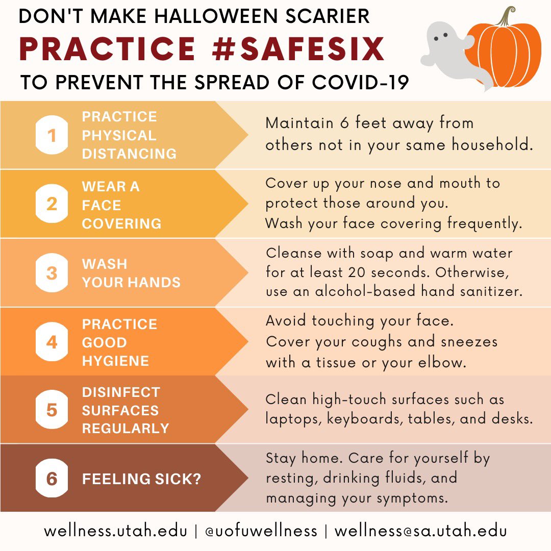 Creep it real. Practice #safesix, Utah!