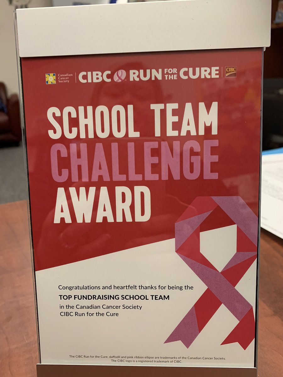 cynthia_shelley's tweet photo. Westwood has had a long standing team enter the CIBC Run for the Cure. I am proud to share that WW won the Team Challenge in the virtual event this year ❤️🥇#WeCare #CommunitySpirited @FMPSD @WWhighschool #GoTrojans! https://t.co/INVe25f6RK
