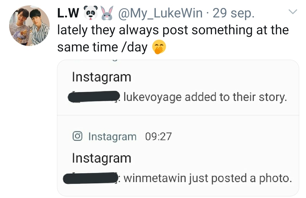 My_LukeWin's tweet photo. @ShinyShimeRin true, they have been doing it for a long time 🔍 👁👄👁 https://t.co/nCuoXCpyw2