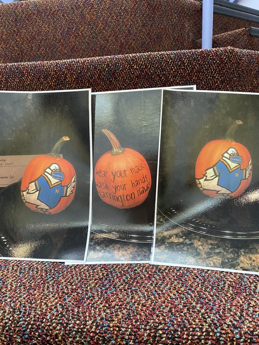 Hawk_Principal's tweet photo. A few more staff submissions... RLA teachers sent in their photos to participate!! #weallbelong #minipumpkins #lpshawks #friendlycompetition @lexingtonsuper https://t.co/d0B69yaKlQ