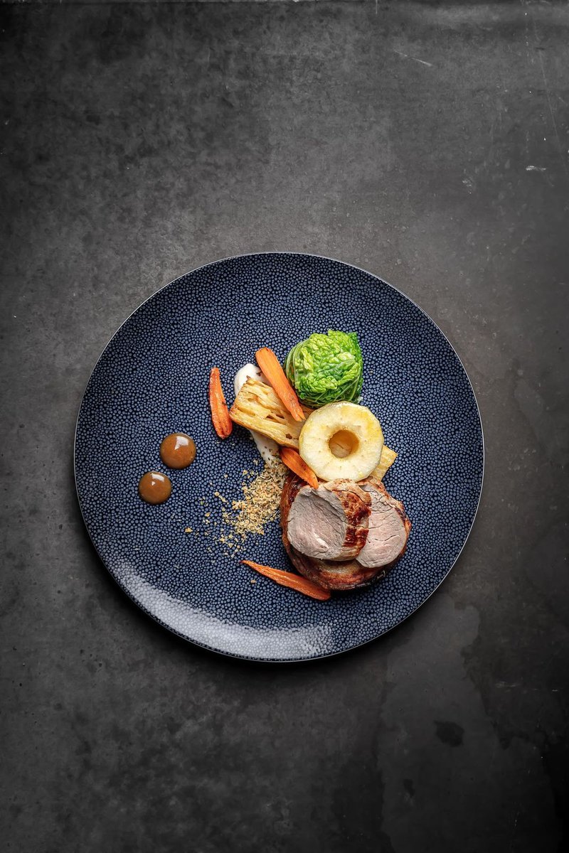 FiveBellsDevon's tweet photo. Anyone remember our pork dish that was so popular since we reopened? It’s now been replaced by pheasant BUT we love this pic that @FayditP took back in August #southwestfood #swchef #swfood https://t.co/LiZ8kGitud