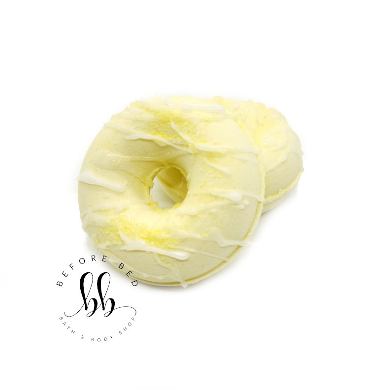BeforeBedShop's tweet photo. Lemon Pound Cake Bath Bomb Donuts are restocked. Get yours today. https://t.co/MTKMxIutf2 https://t.co/LKPO6KzIer