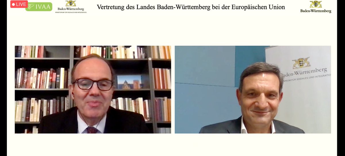 IVAAmeds's tweet photo. Dr. Tido von Schoen-Angerer, Vice-President of IVAA, moderates the Teaming Up Against #Cancer symposium and introduces Dr. Thomas Breitkreuz, who presents the Competence Network for #Integrative #Medicine.
#IO2020 https://t.co/Wvy5oN7hw5