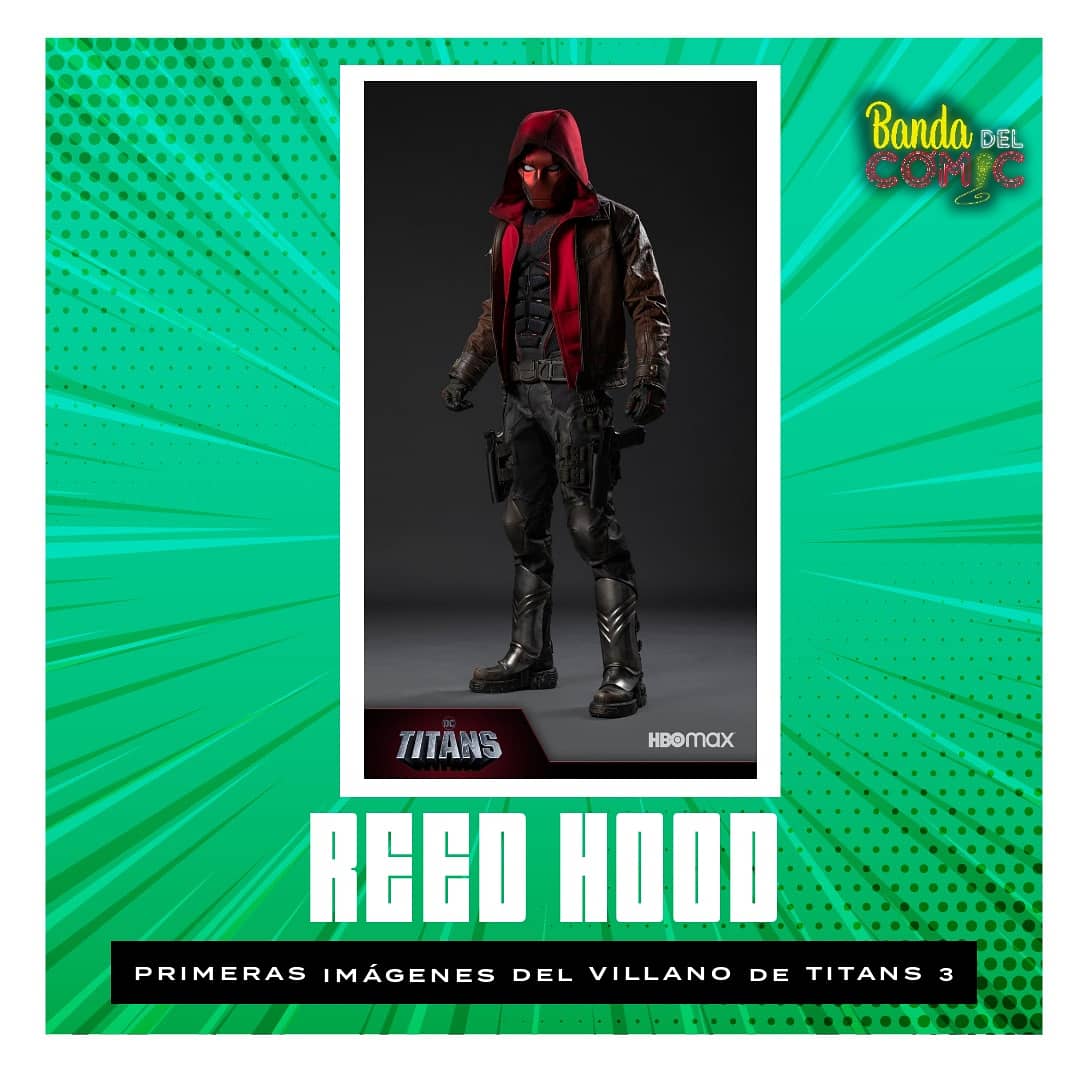 bandadelcomic's tweet photo. Se conocieron las primeras imágenes del aspecto que tendrá #RedHood en la tercera temporada de #Titans. Esperamos que la serie nos muestre muy bien su transformación.

______

#BandaDelCómic #Titans3 #dccomics #HBOMax https://t.co/0d7o70M63A