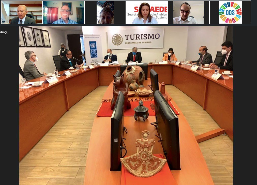 TorrucoTurismo's tweet photo. Firmamos con el @PNUD_Mexico y #AMEXID, el Proyecto de Documento de “Integración de Criterios de la Conservación de la Biodiversidad en el sector turístico de México con énfasis en ecosistemas ricos en biodiversidad #Kuxatur”.
#MexicoRenaceSostenible🌱 https://t.co/JEoHxeUDLq