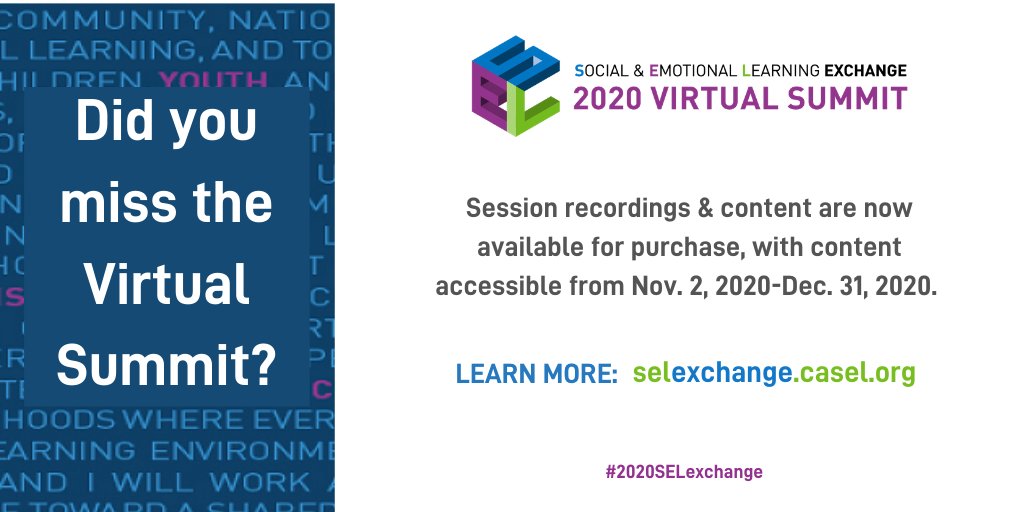 2024SELExchange's tweet image. Did you miss the LIVE #2020SELExchange Virtual Summit? Good news! Session recordings &amp;amp; content are available for purchase, with access from Nov. 2-Dec. 31, 2020. Purchase now: buff.ly/3k9wdmn