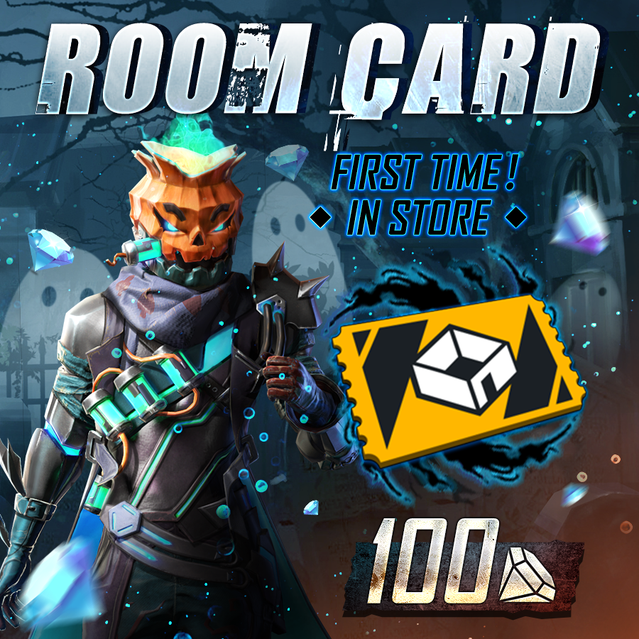 Garena Free Fire North America on Twitter: "Are you ready Survivors? 🔥 Get  Room Cards for the first time in the Store! 💎 https://t.co/ilYWAkaWaa" /  Twitter