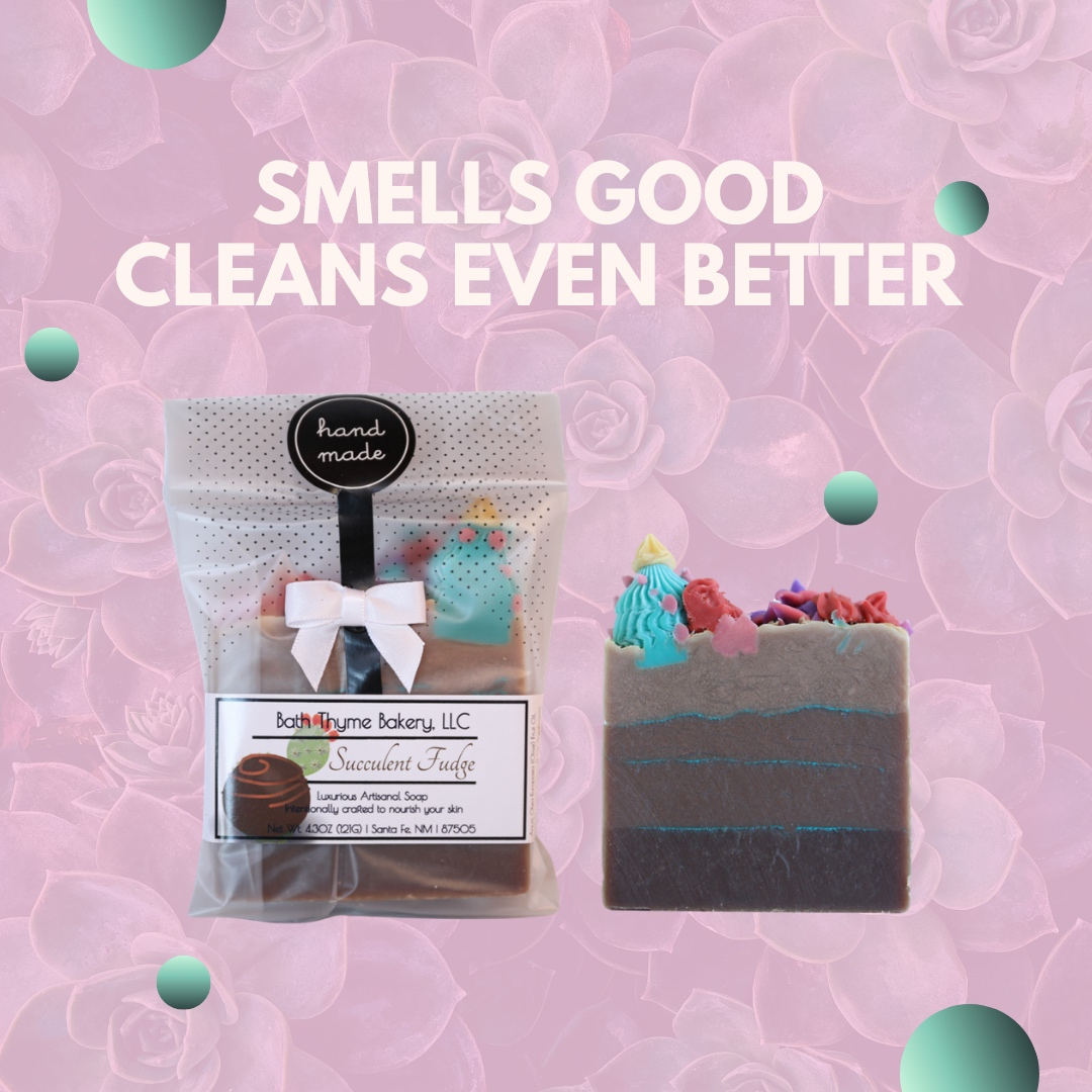 Smells Ridiculously Good + Fudge, honey, bamboo, and aloe!⁠ l8r.it/0LPC
⁠
Cleans Even Better & without stripping your skin.
⁠
#handmadesoap #dessertinspired #moisturizingsoap #creamysoap #bubblysoap #giftformom #supportblackbusiness #betterskincare