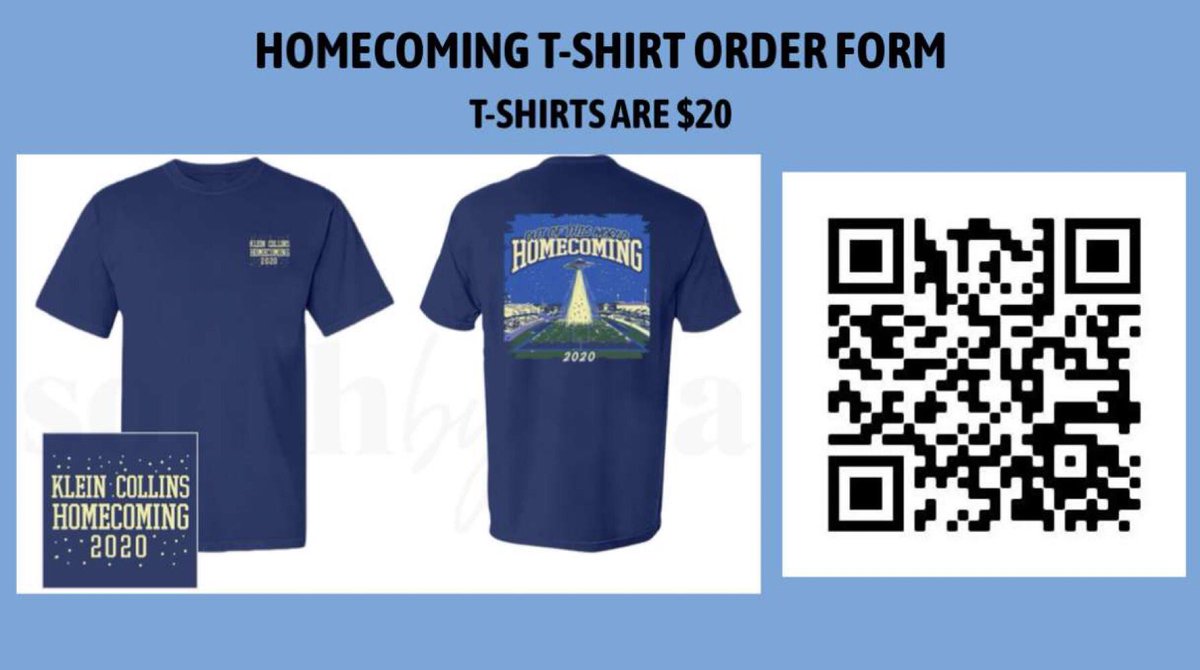 And our home coming theme is....... OUT OF THIS WORLD!! Order your t-shirts in school cash online!!