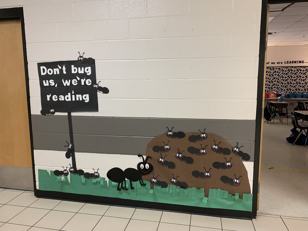 TeachEdwards08's tweet photo. Welcome to a Bug’s Life in second grade @SawneeElem @AmericanReading @ARCspiration @KrissyMaddox @SusanMcKenna14 https://t.co/6UfDezZ3Tv