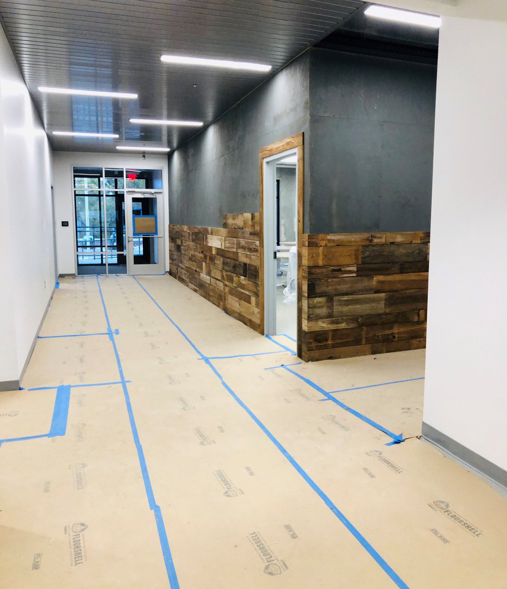 MillerStauch's tweet photo. Our team is working hard on putting the final touches on Schier Products new Headquarters in Shawnee, KS. https://t.co/cyH7TAwaLH