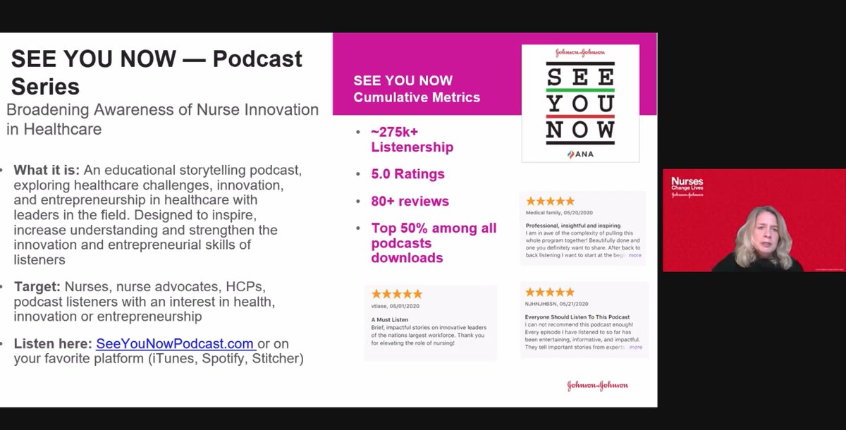 TimRaderstorf's tweet photo. Thank you @JNJNursing for sponsoring the #IDEAWorkshop and teaching our #nurses and #clinicians about the great resources available to advance #innovation from the bedside. Checkout #QuickFireChallenge and the #SeeYouNow podcast with @ShawnaButlerRN https://t.co/GzSqNygzvm