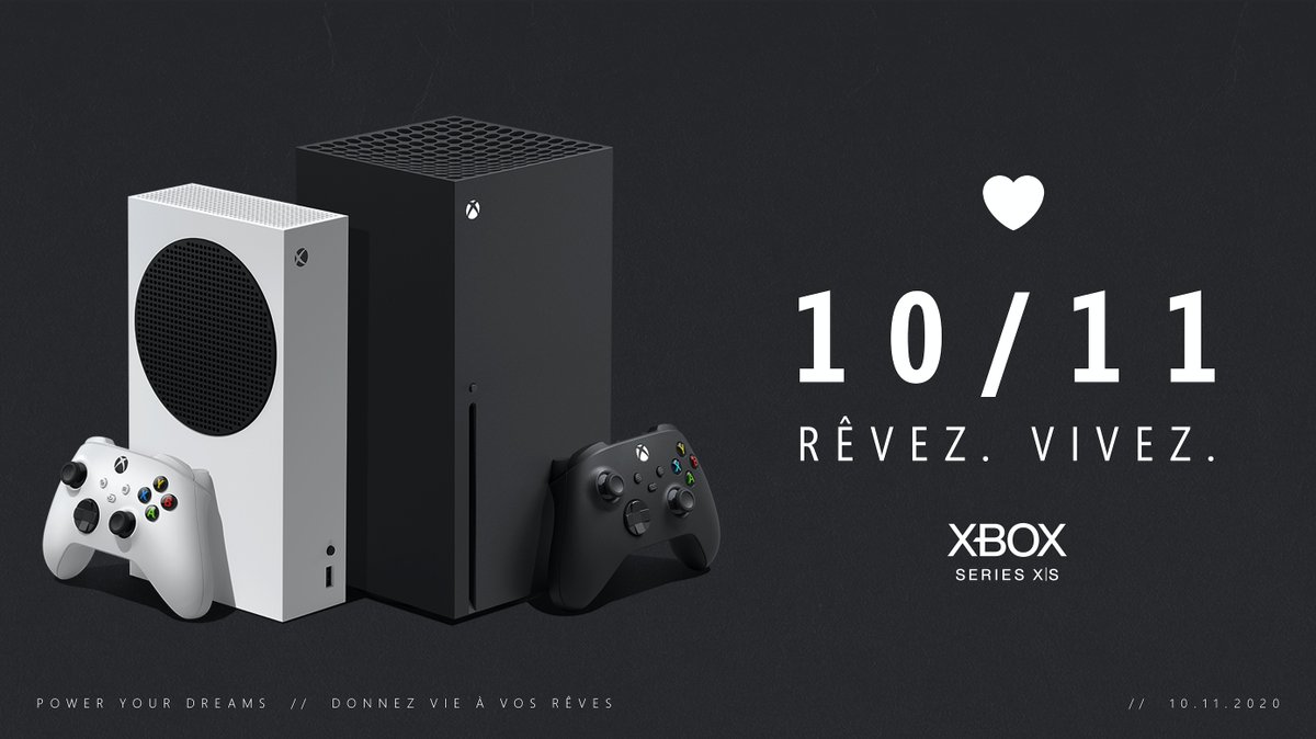 XboxFR's tweet photo. Tic Tac Tic Tac... Le lancement approche à grands pas ! #Xbox

❤ ce tweet pour recevoir une notification afin de célébrer avec nous la sortie de la next-gen. Pour te mettre dans la confidence : une #XboxSeriesX sera à gagner... À mardi ! https://t.co/YG5jBfGoiK