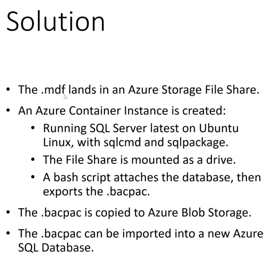 sqldbawithbeard's tweet photo. This and @grrl_geek is soooooooo cool

#dataindevon #azuresql #containers #devops https://t.co/K6M9T6bMFk