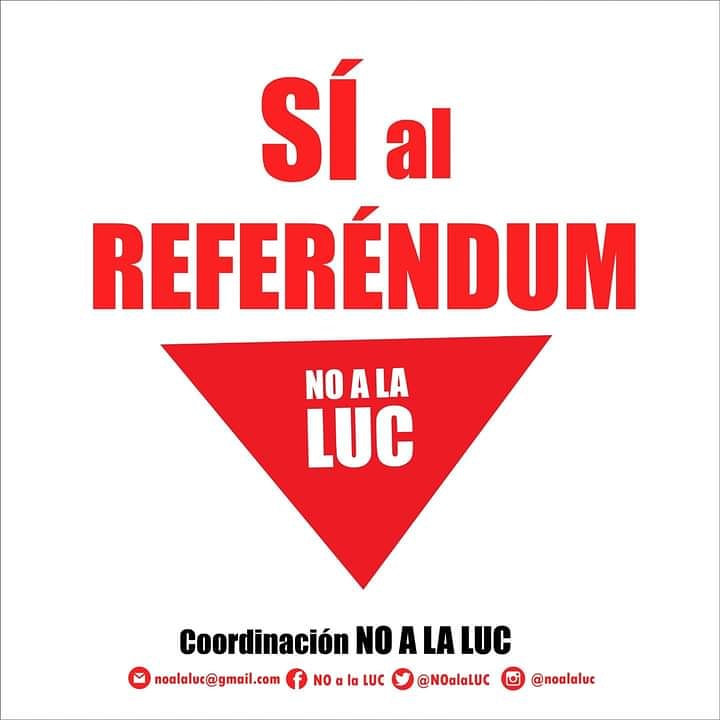 Sí al referéndum #NOaLaLUC🔻
