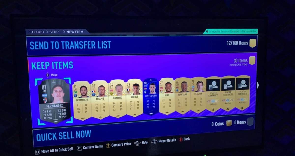 DraytonNat's tweet photo. Mega pack untradeable from season rewards. Is there a better pack to get?😂@Nick28T @NepentheZ @Castro1021 https://t.co/FOfruYeKfj