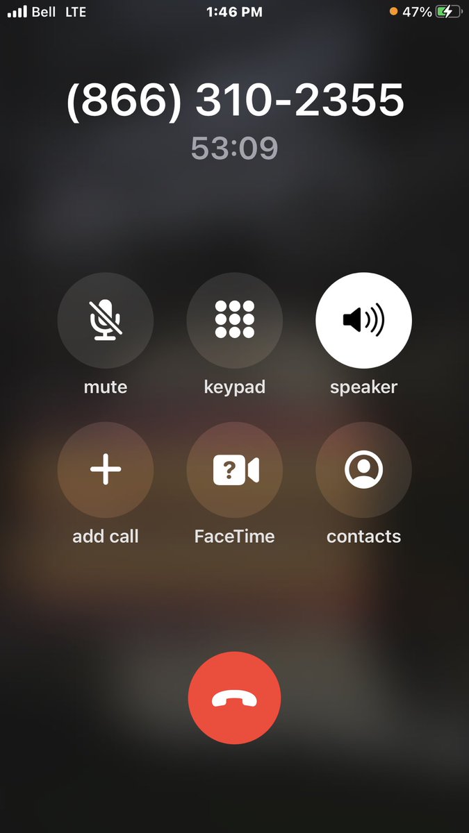 119LM's tweet photo. @Bell  #loyaltydepartment all this after I was disconnected the first time after 15 min to talk about a bill.  Still on hold NOT HAPPY https://t.co/Vd0u57hpNh
