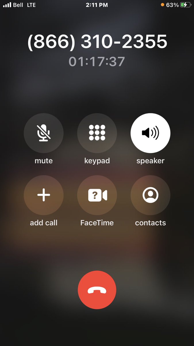 119LM's tweet photo. @Bell  #loyaltydepartment all this after I was disconnected the first time after 15 min to talk about a bill.  Still on hold NOT HAPPY https://t.co/Vd0u57hpNh