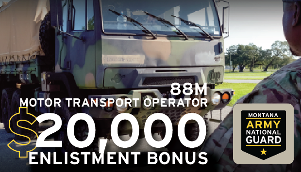 Earn your Military AND Civilian CDL as an 88M - Motor Transport Operator.  Are you looking at branching into the world of truck driving and need a good place to start?  Let us teach you everything you need to know about driving some of the largest vehicles the military offers!