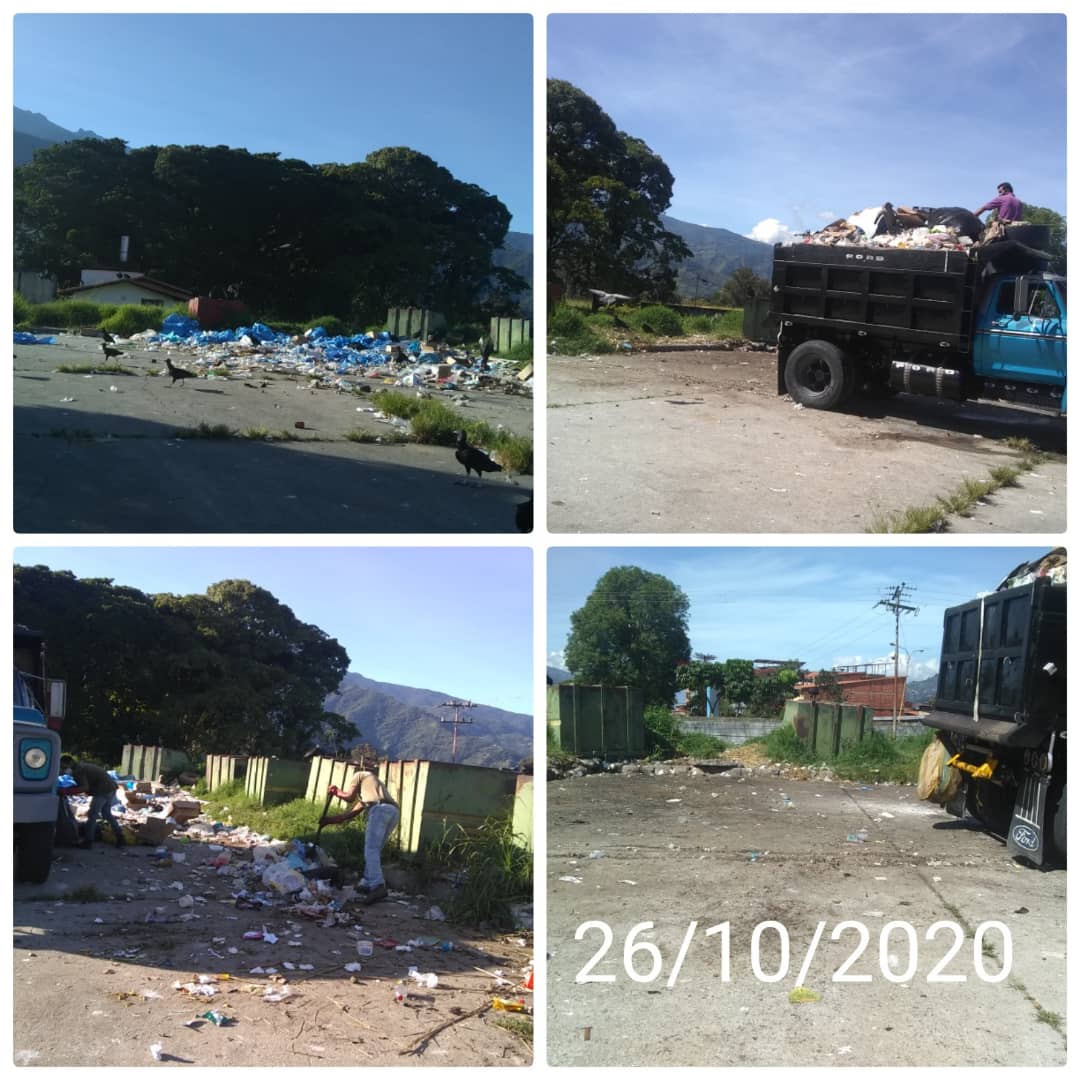 MeridaAndes's tweet photo. @GoberMerida a través de @MeridaAndes
Realizan trabajo en recolección de desechos sólidos e infecciosos. 
@IAHULAMERIDA
Plaza Bolívar de Mérida
@GoberMerida
En semana radical
¡SI TE CUIDAS NOS CUIDAS A TODOS!
@RamonGuevaraMRD
#LaFuerzaDelPueblo
#SilaVida
#Usaeltapabocas https://t.co/YR1U6OEl3Z