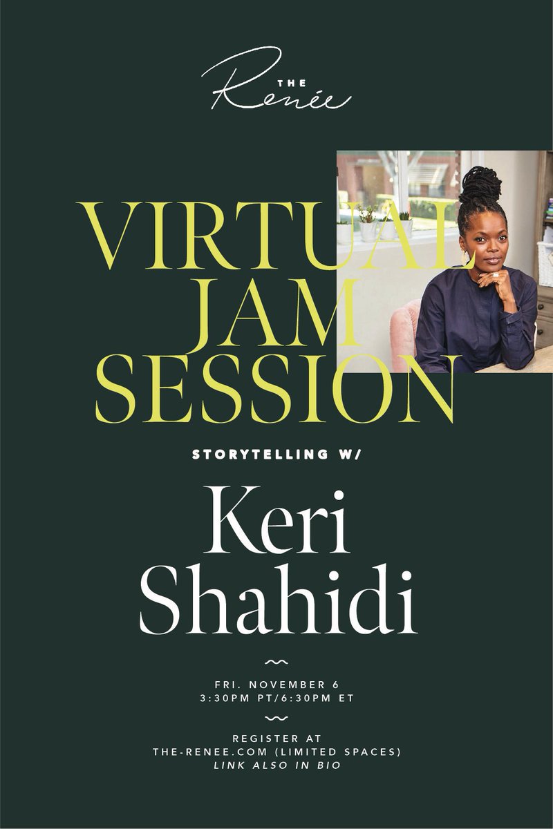 Can film play a part in addressing Black maternal health? On Nov 6 we chat about this with Keri Shahidi. Keri and her daughter @YaraShahidi of #Blackish created a production company #7thSun in partnership with ABC. Register: airtable.com/shrI5tsPIm2kC9…