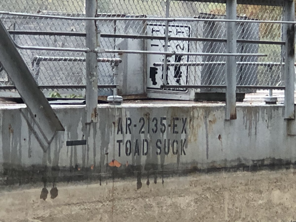 ToadSuckFerry's tweet photo. The #ToadSuckFerry will be restored to its original appearance with the orange paint, and a new wheelhouse and paddlewheels. https://t.co/U9fa66uJqn