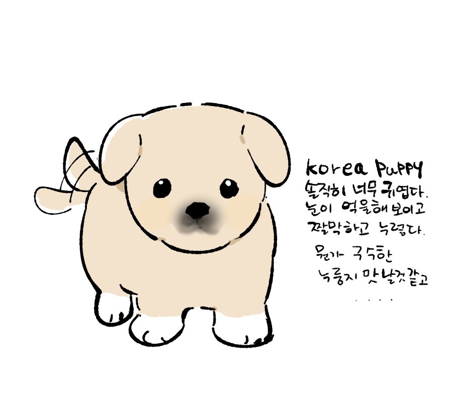 동물은 정말 귀여워 