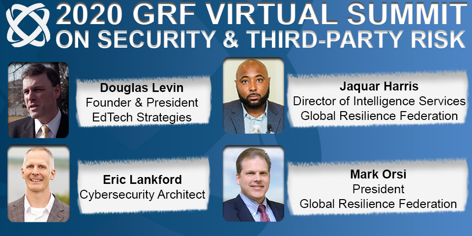 GRFederation's tweet photo. Join @DougLevin, creator of @K12CyberMap, Cybersecurity Architect Eric Lankford, &amp; @GRFederation President Mark Orsi and Director of Intel Jaquar Harris for a panel on The State of K-12 Cybersecurity at the #GRFSummit on Nov. 5. See the agenda/reg here: https://t.co/dWpD5tyhBl https://t.co/kQE7jVU7By
