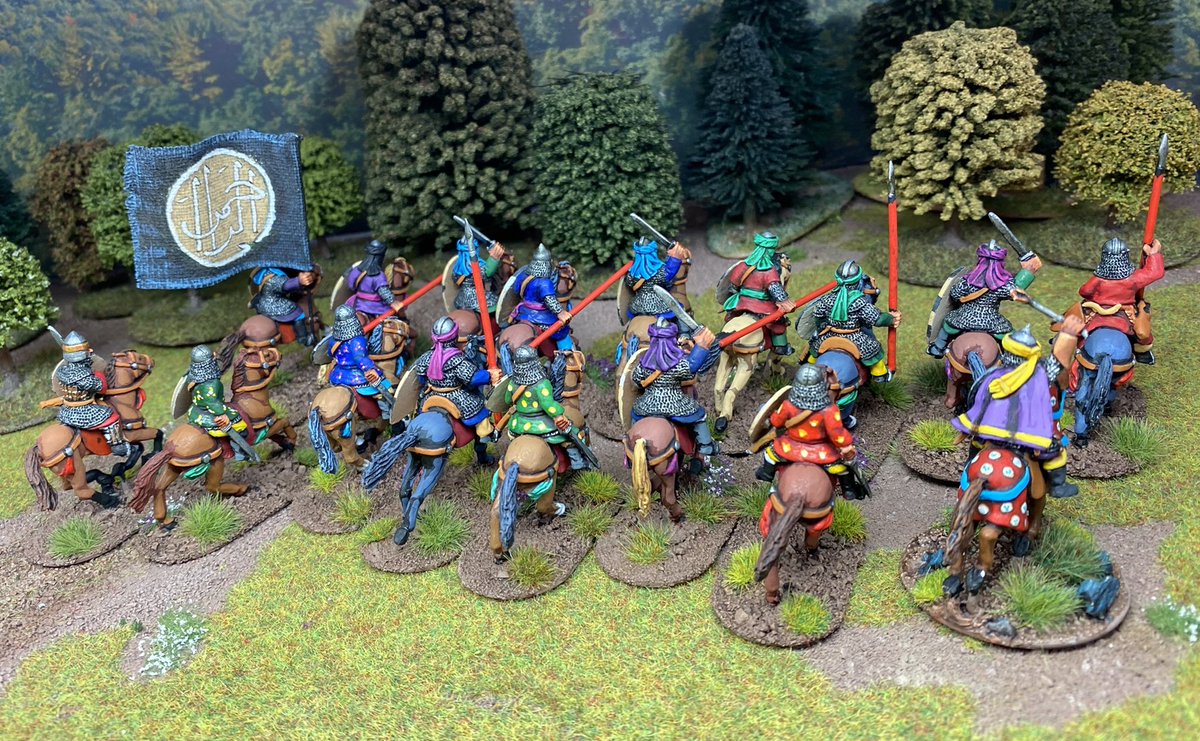 TwinCitiesGamer's tweet photo. Mutatawwi’a horsemen for #Saga Age of Crusades. Scratch-painting shields was a bit of a grind! Now to the foot warriors &amp; I’ll have a foil for my Byzantines. #wargames #wargaming #warmongers #tabletopgaming https://t.co/S44opdAPs7