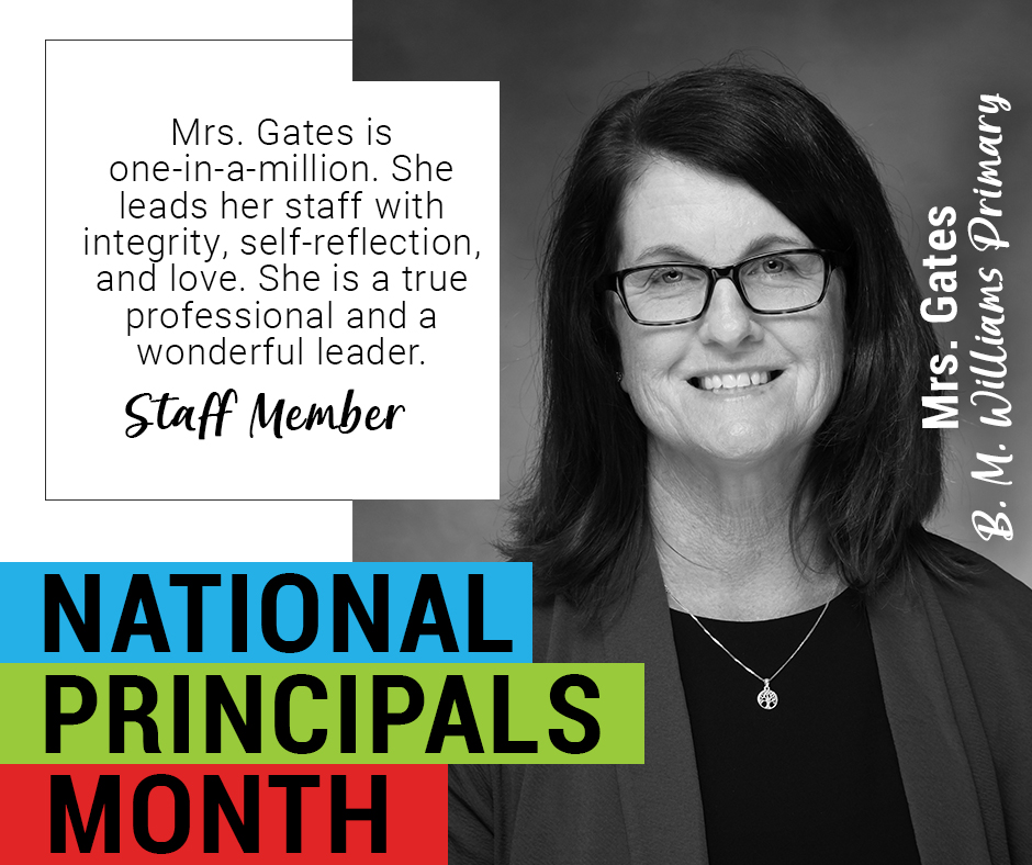 cpschoolsva's tweet photo. Thank you, Mrs. Gates, for everything you do for the @bmwprimary Falcons! #PrincipalPraise https://t.co/DQSbdnpxEb