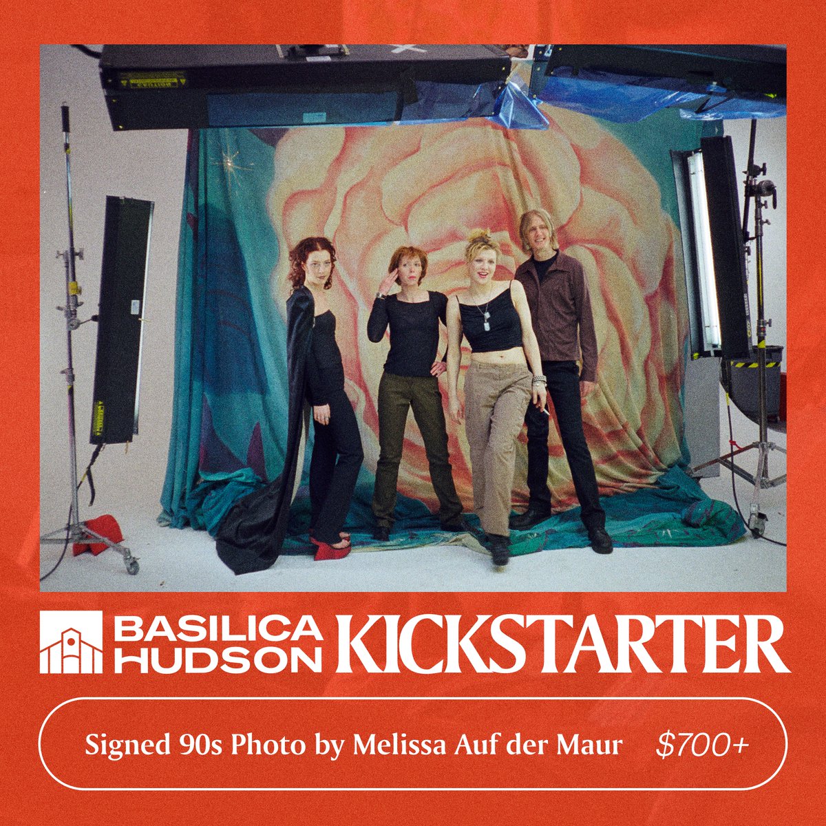 Never before seen original 35mm photographs of life on the road with Hole in the '90s, taken and signed by <a href="/BasilicaHudson/">Basilica Hudson</a> Co-Founder &amp; Director <a href="/xMAdMx/">Melissa Auf der Maur</a>. Visit our Kickstarter at bit.ly/BasilicaKickst… to donate and secure your photo - only 10 available!