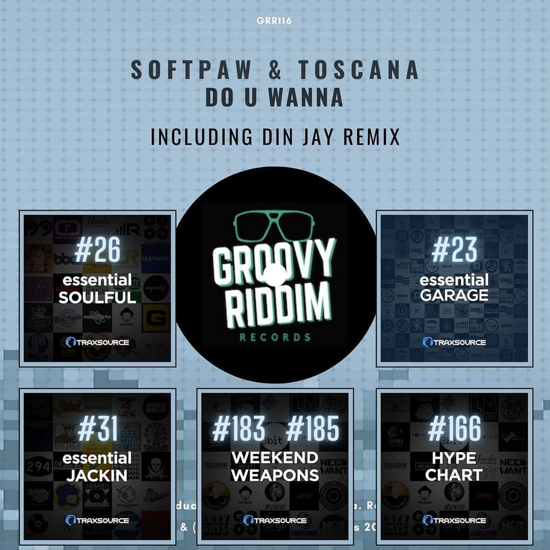 groovy_riddim's tweet image. 💿🌶Our new single titled 'Do You Wanna' by @SoftpawMusic &amp;amp; #Toscana (including #DinJay Remix) has been supported as one of the best Jackin &amp;amp; Soulful releases of this week on @traxsource and both mixes have been included in all this lists!

🛒Link here: traxsource.com/title/1435074/…