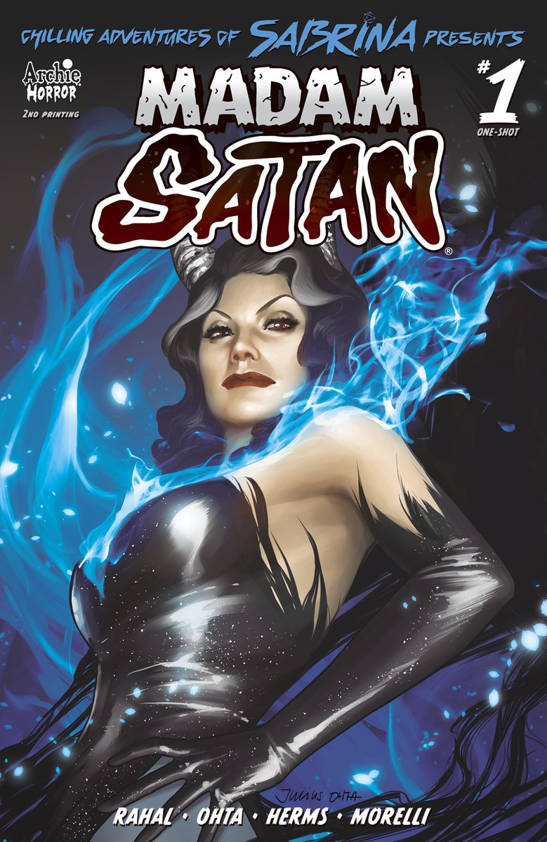 She's on 🔥! 

The Madam Satan One-Shot has officially SOLD OUT and is going back to press for a 2nd printing!

Get the details: bit.ly/MS2ndPrint