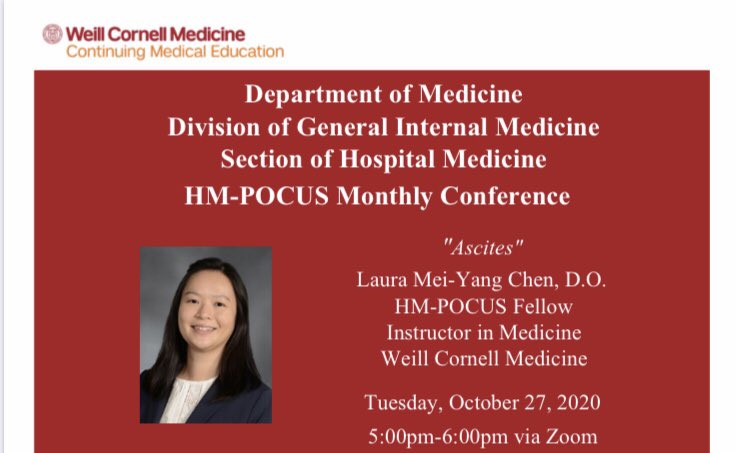 Tanping Wong (@tanpingwong) on Twitter photo Join our monthly POCUS conference Tuesday 10/27@5pm EST @todd_cutler @nellbell_e <a href="/WCM_HMPOCUS/">WCM_HMPOCUS</a> bit.ly/2FRZcMB Join our monthly POCUS conference Tuesday 10/27@5pm EST @todd_cutler @nellbell_e <a href="/WCM_HMPOCUS/">WCM_HMPOCUS</a> bit.ly/2FRZcMB