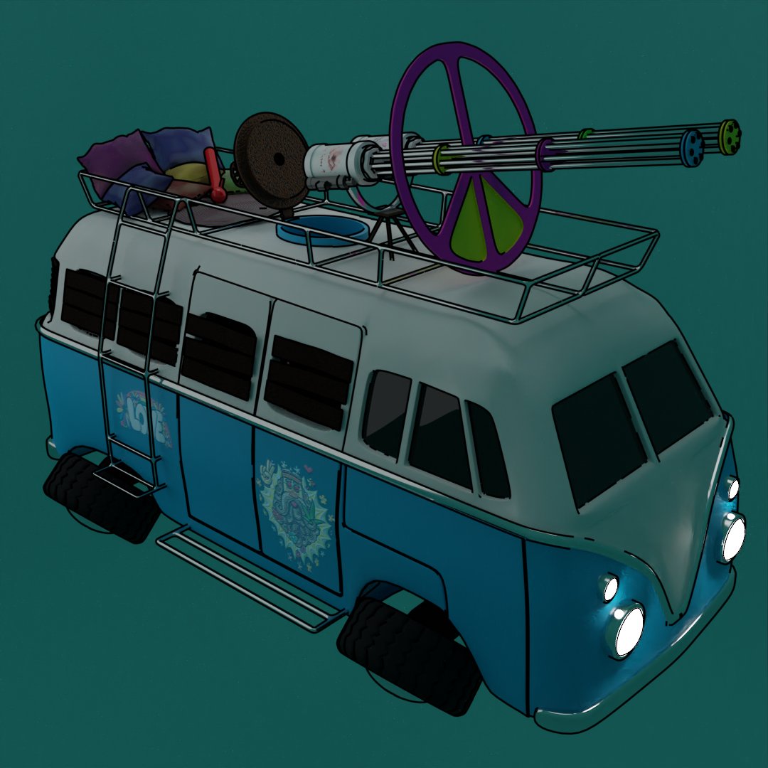 Hippie bus
Part6
#3D #blender #beginner #Volkswagen #t1 #hippiebus https://t.co/MgAV3HesUG