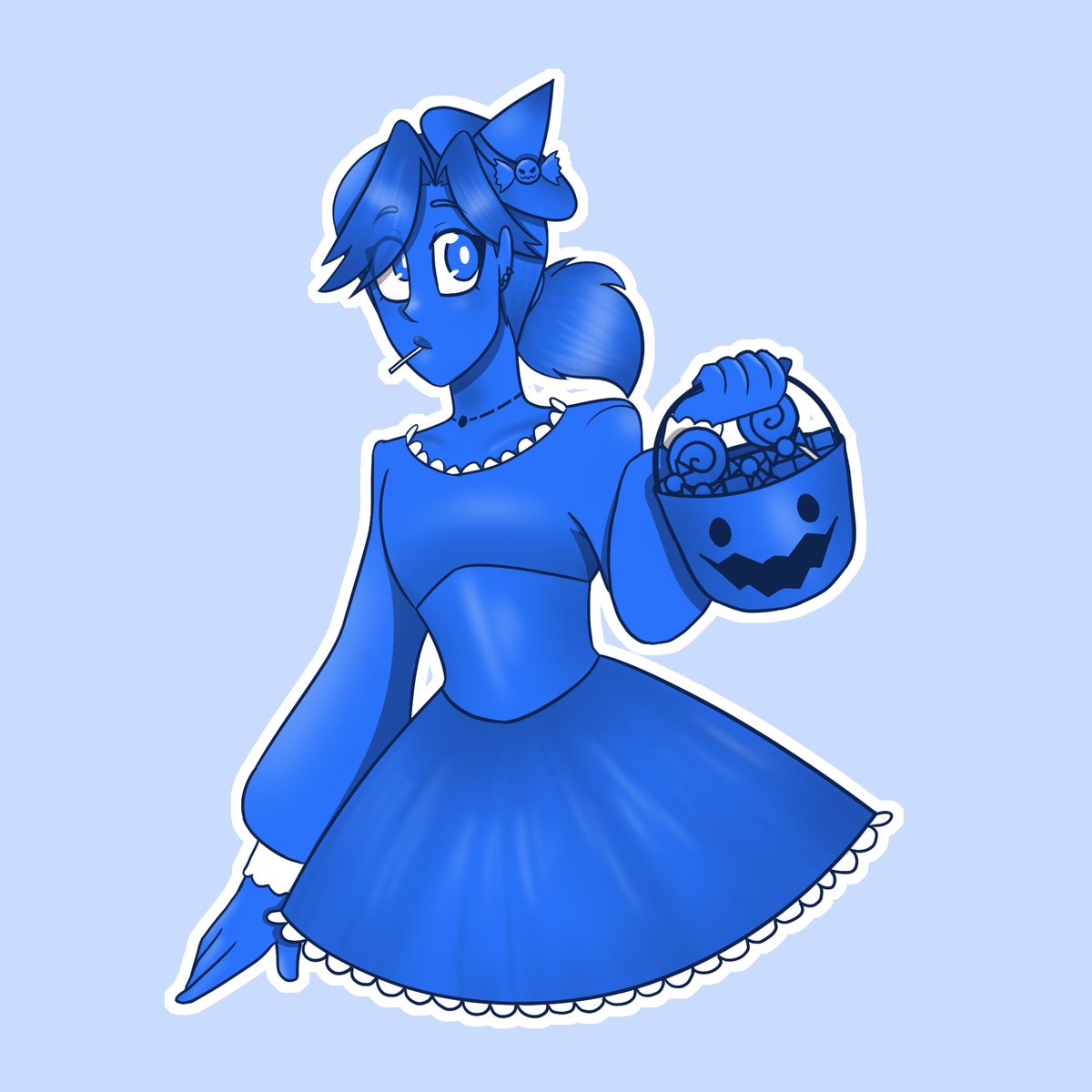Charuru_art's tweet photo. Day 19 - Candy 🍬

#art #artwork #candy #sweets #candywitch #witch #witchtober #witchtober2020 #huevember #huevember2020 https://t.co/QE4yRV6njF