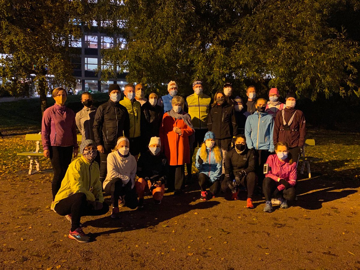 sauerka's tweet photo. We did it! Ambassadors 🇨🇦 🇩🇰 🇮🇸 🇨🇮 🇳🇴 w/ MFA 🇫🇮 @Ulkoministerio &amp; @UNTILabs colleagues completed 13.25K run to honor 20th birthday of @UN SCR 1325 ”Women, peace &amp; security”. Thank you ex-MoD/SRSG/UNMIBH Elisabeth Rehn for inspiration and MFA comms + @rauli_virtanen for support! https://t.co/ZmKXKy3fQZ