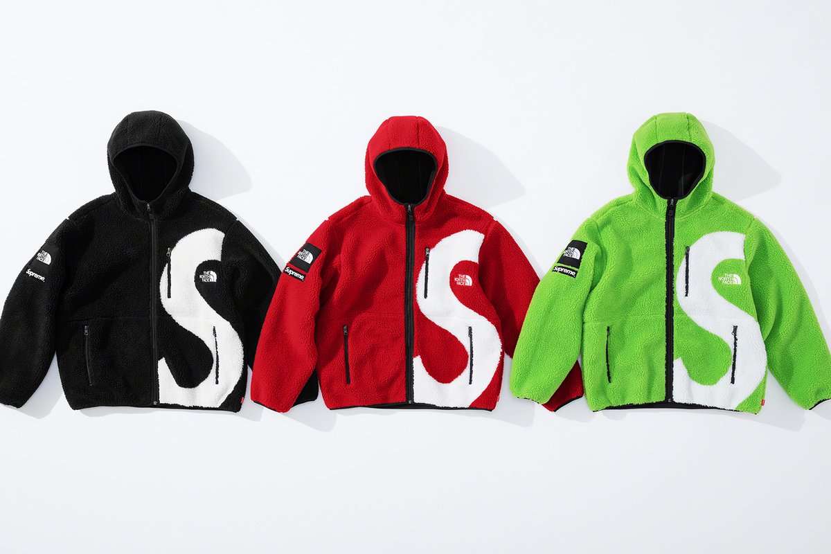 Supreme x The North Face S Logo Hooded Fleece Jacket