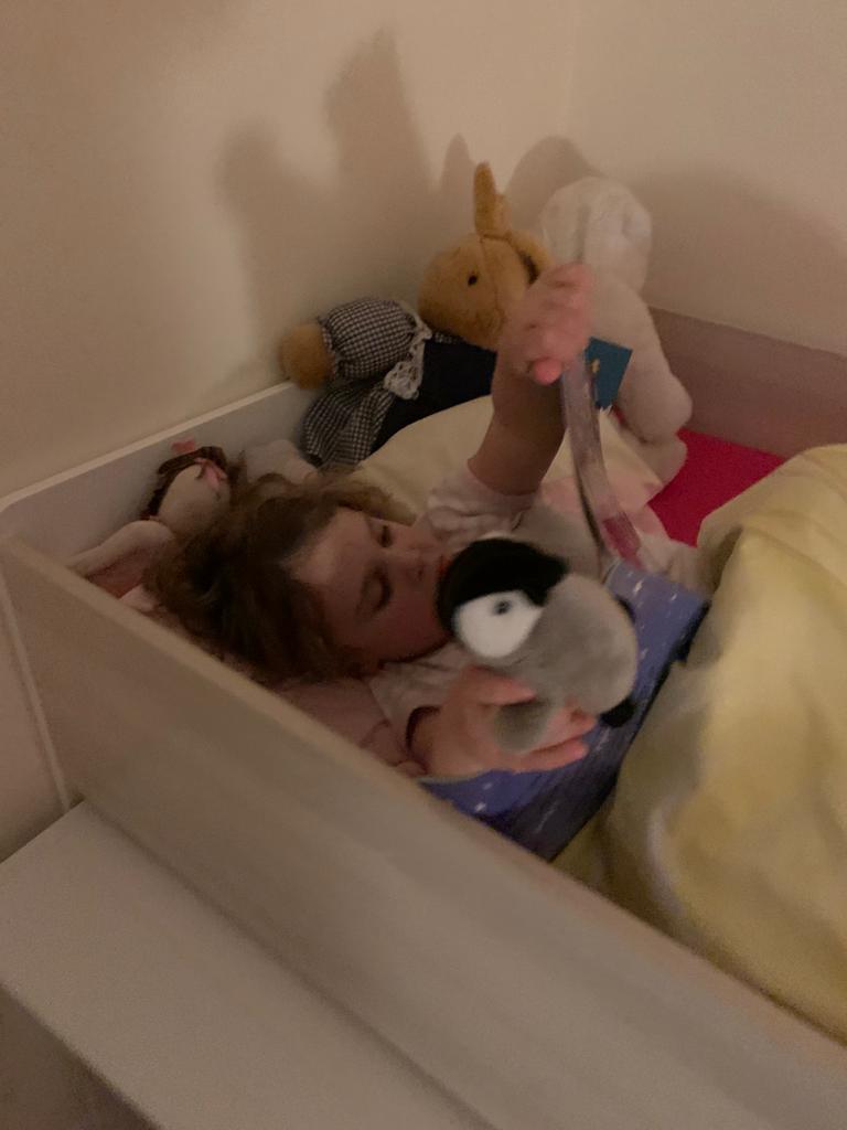 JaneBoult's tweet photo. @ysgolioloDD Megan enjoyed reading a book before bedtime. https://t.co/r6g37EmJa4