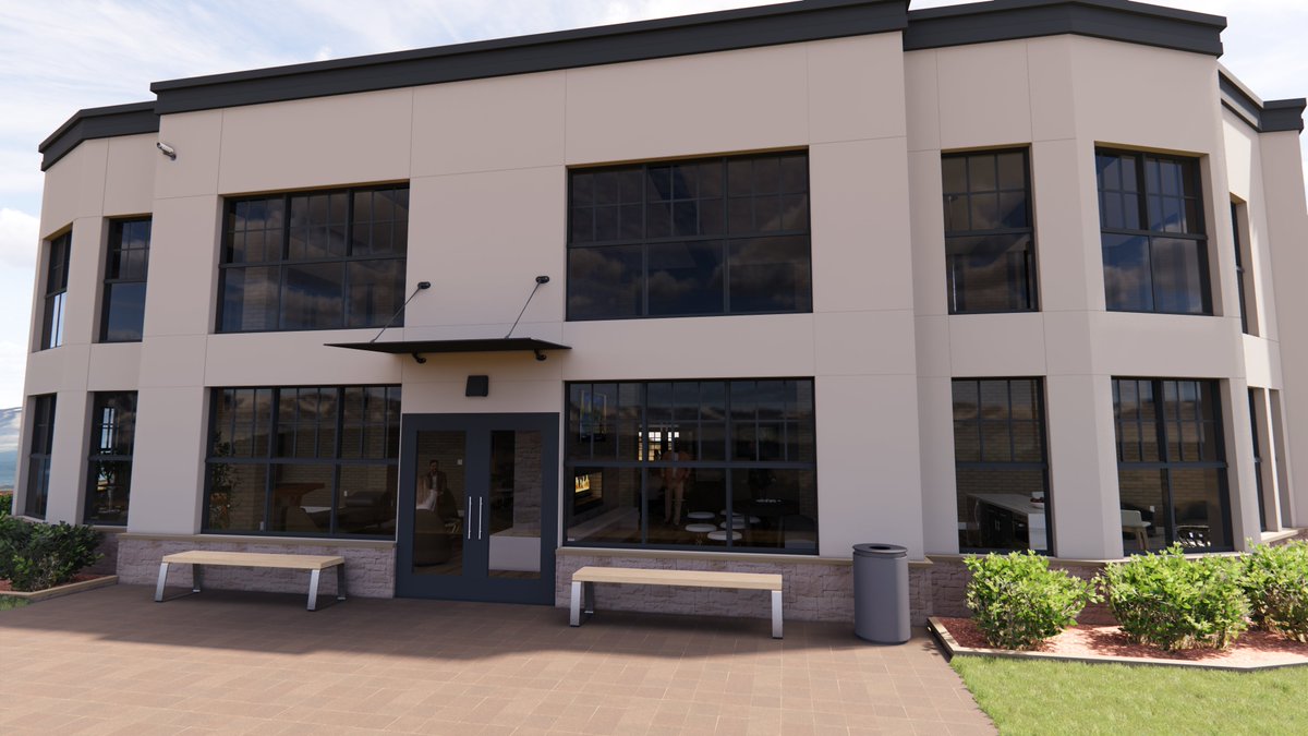 The planting and other assets in <a href="/Enscape3d/">Enscape</a> sure help make a rendering look more realistic. #Revit #Rendering #Architecture