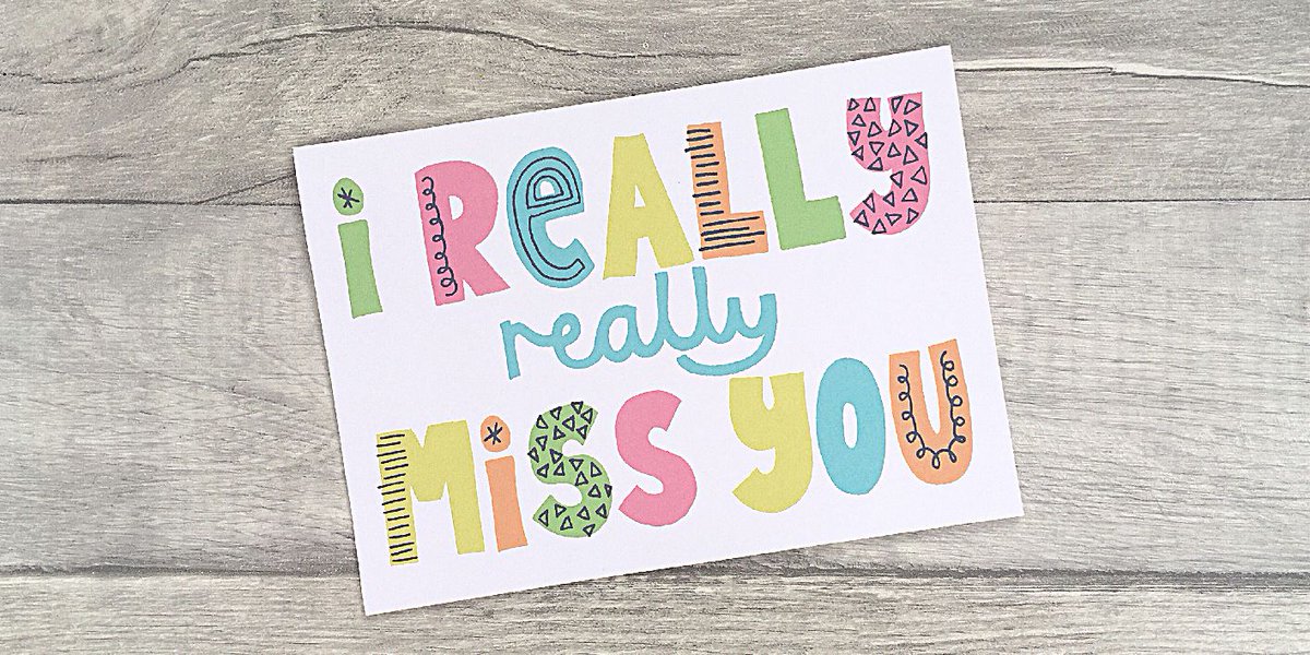 clarkiedesigns's tweet photo. We haven't seen some friends and family at all this year for obvious reasons 🙁 so I decided to design a card to let them know how much I miss them! Now available in my Etsy shop https://t.co/BmSqMiKkwf #inbizhour #womaninbizhour #uksmallbiz https://t.co/RH0Chn0Uri