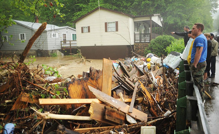 “The people living in the hollows below felt the brunt of the blasting. Dust coated their homes, and waste ended up in their creeks. Without vegetation to help absorb rainfall, flooding intensified. Residents complained of contaminated water and clusters of strange illnesses.”