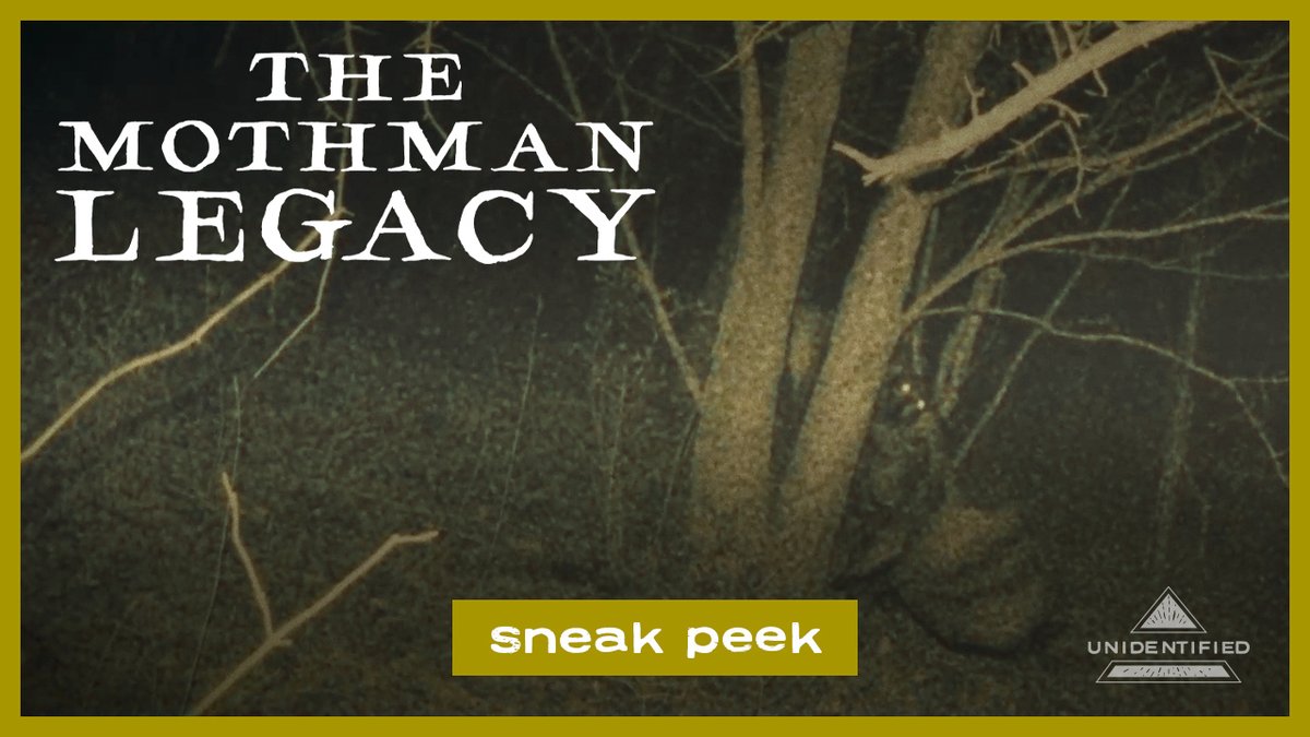 watchunidtv's tweet photo. Watch this sneak peek into "The Mothman Legacy" to hear the common theories behind The Mothman's origins -->https://t.co/kfNYJxuwXD

Follow the unknown by subscribing to us on YouTube!⁠ https://t.co/UfdwdWHEt4