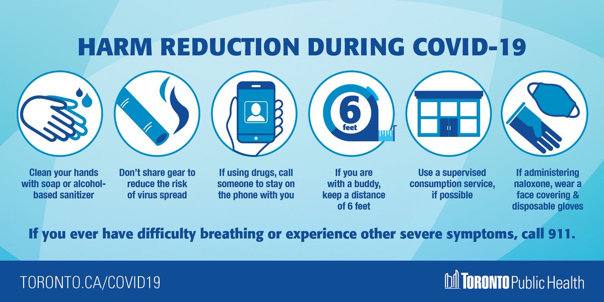 TOPublicHealth's tweet photo. Twice as many people are dying of opioid poisonings in Toronto during #COVID19 than before the pandemic. Overdose can affect anyone & it's preventable. If you use drugs: use a supervised consumption service, look out for each other & carry/use naloxone as needed. #PreventOD https://t.co/bbxT4fdt1Q