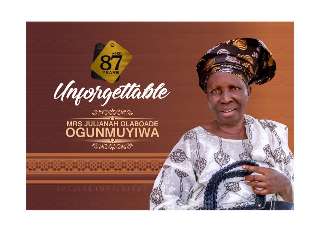 Be the Guest of Tumi &amp; Tayo Fagbile. Rest In Peace Grandma. We all love you.