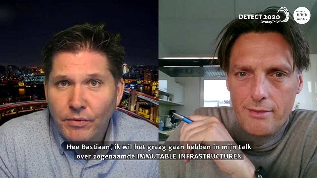 Tijdens Motiv DETECT2020 SecurityTalks deelt Dennis de Leest van F5 zijn visie op hoe “Immutable Infrastructure” je kan helpen als het gaat om de “dwell time”. 

bit.ly/2HzOz1K