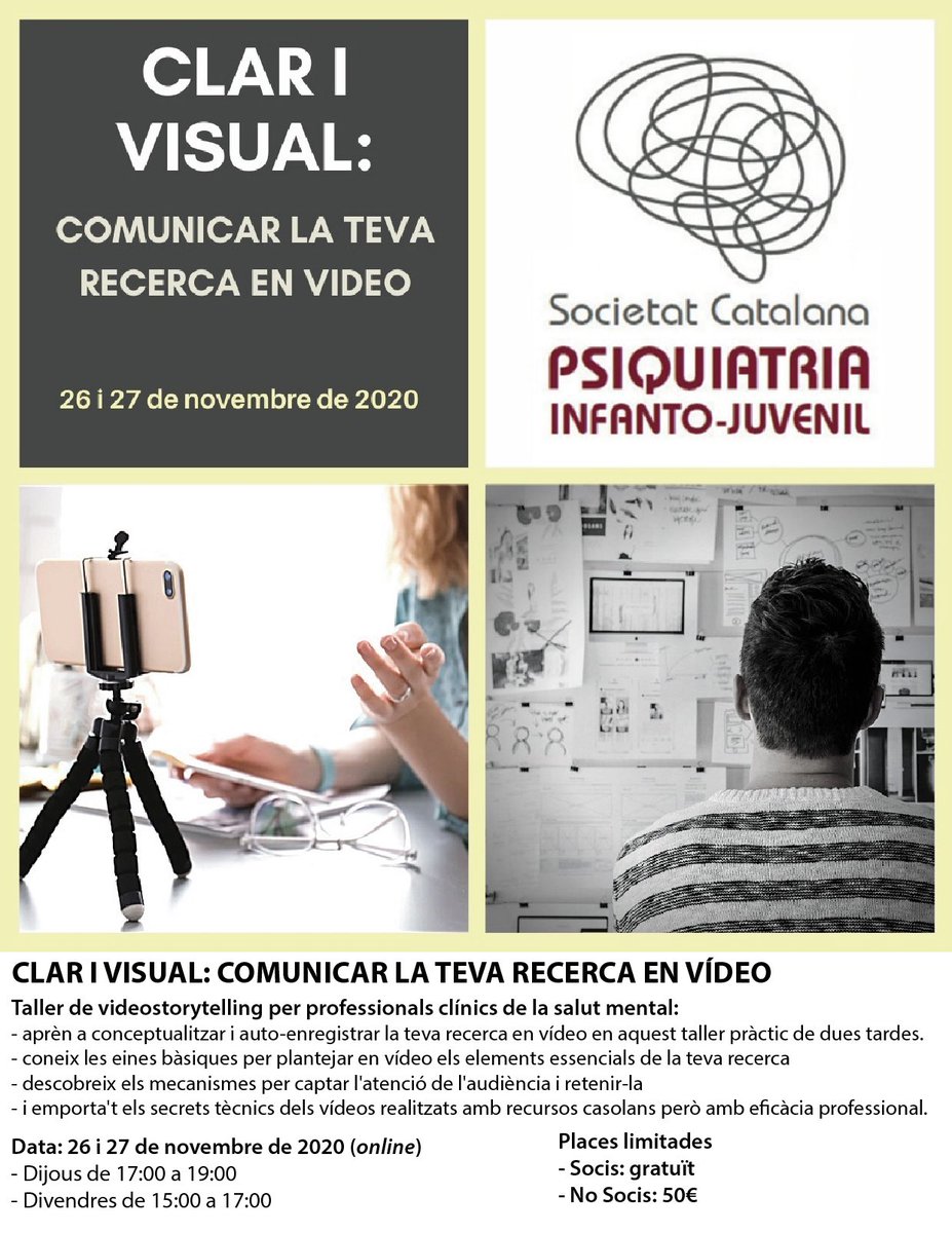 🔉NOU TALLER PreJORNADA ANUAL 
Inscripció a : inscripcions.academia.cat/form.php?id=14…