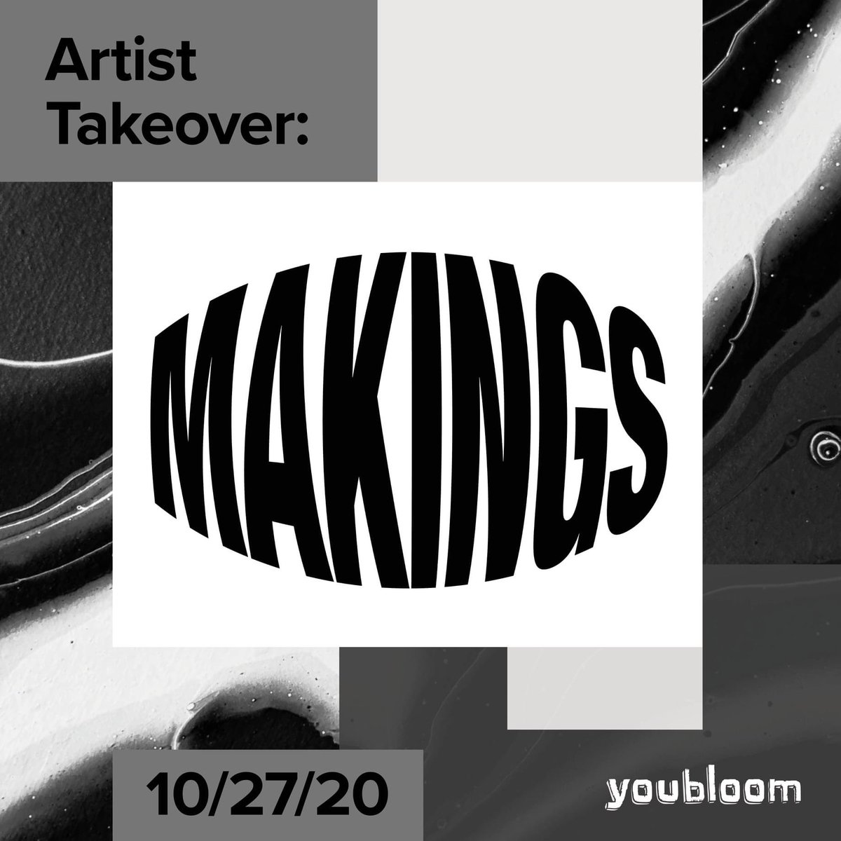 It's coming! Tomorrow 27/10 <a href="/MakingsOfficial/">Makings</a> will be doing a youbloom instagram takeover. Make sure to follow <a href="/youbloom/">youbloom</a> for all the fun stuff we have planned!!